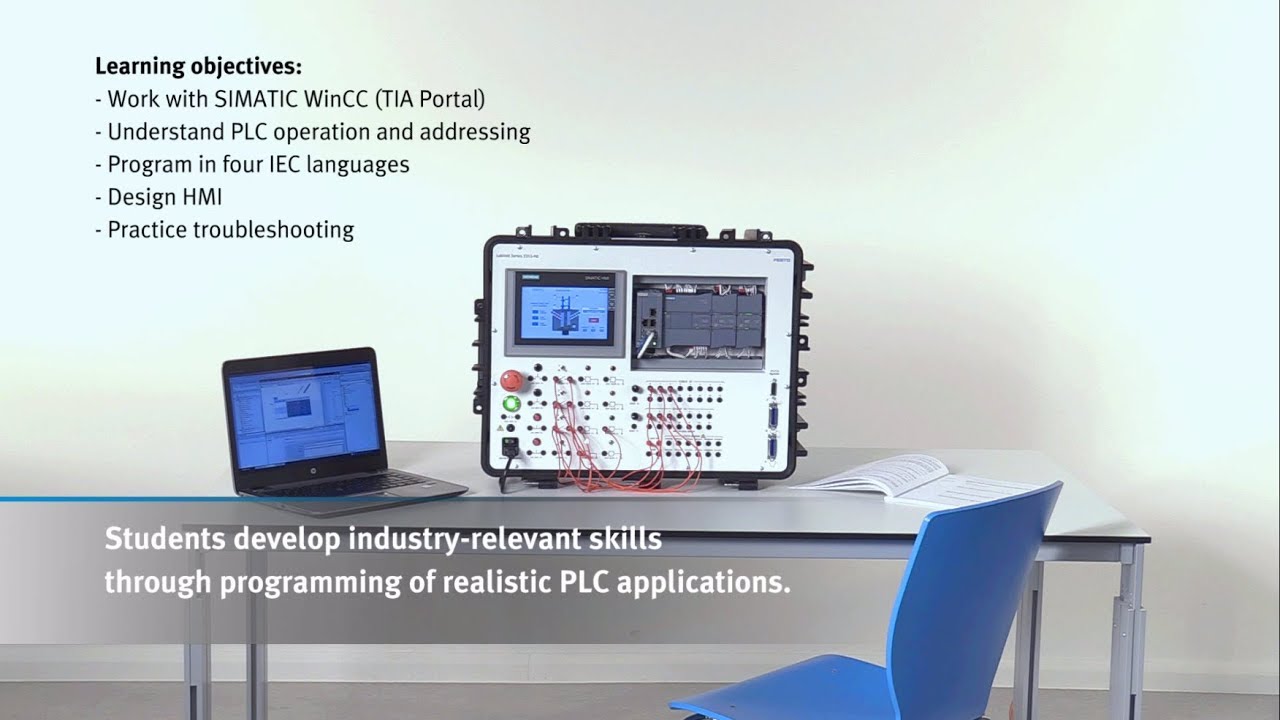 Advanced PLC Training System (Siemens technology)