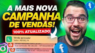 A MAIS NOVA forma de criar uma CAMPANHA DE VENDAS no NOVO FACEBOOK ADS