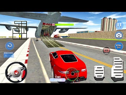 Airplane Pilot Car Transporter Simulator - Android gameplay