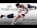 How To Full Planche Pushup 5 Steps