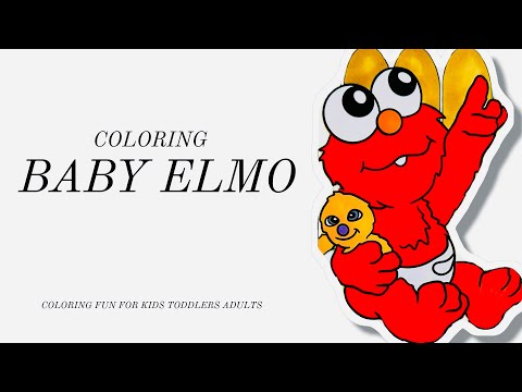 Adorable Free Printable Elmo Coloring Pages For Adults