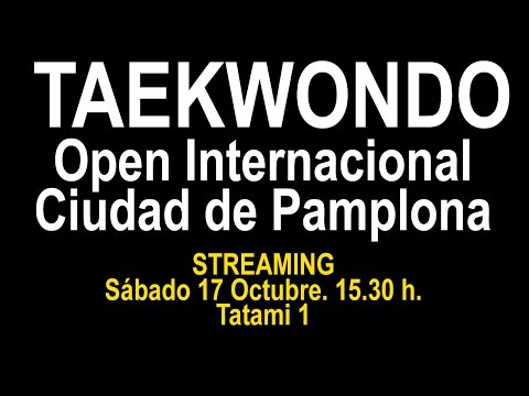 Open Ciudad de Pamplona (Tatami 1)