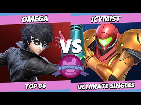 Patchwork 2024 - Omega (Joker) Vs. Icymist (Samus) Smash Ultimate - SSBU