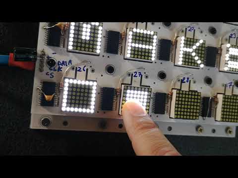 Dart Matrice - controller percussivo a matrici di LED / prototipo