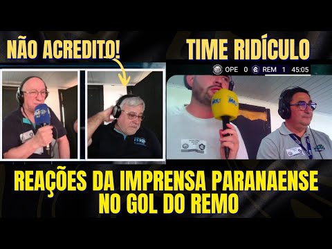 REACTIONS FROM THE PARANÁ PRESS TO OPERÁRIO 0X1 REMO