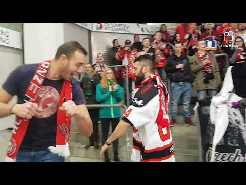 Znojemský fanclub na utkání proti Linzi