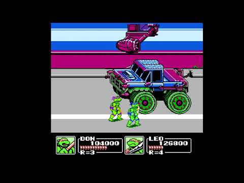 Teenage Mutant Ninja Turtles III: The Manhattan Project | Playthrough (Co-op)