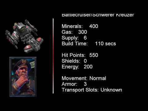 StarCraft 2 Battlecruiser / Schwerer Kreuzer German Quotes