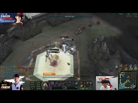 Full Game SKT T1 Faker Kassadin vs Lucian mid Season 7 S7