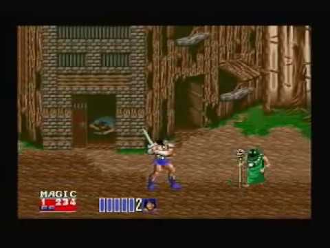 Golden Axe II Playthrough Stage 1