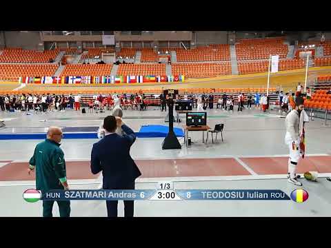 European Championships 2023 SMS - L32 - Andras Szatmari HUN v Iulian Teodosiu ROU