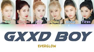 EVERGLOW (에버글로우) - GxxD BOY | Color Coded HAN/ROM/ENG Lyrics