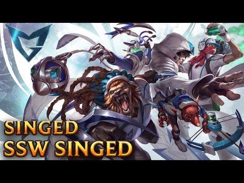 SSW Singed - Skins lol