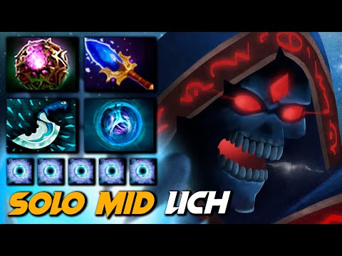 AdmiralBulldog Lich - SOLO MID BOSS - Dota 2 Pro Gameplay [Watch & Learn]