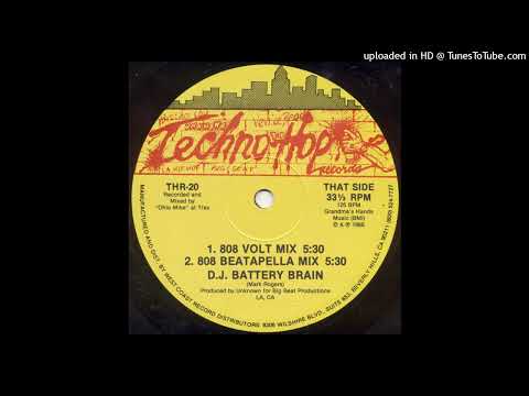 SÓ PORRAD@ DE SUCESSO! MELÔ DA LATINHA! 1988! DJ Battery Brain - 808 Volt Mix (808 Beatapella Mix)