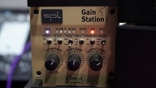 Video thumbnail for SPL Gainstation1 vs Rupert Neve Designs 517 preamp shooting by A Records.Studio