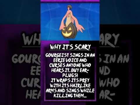GOURGEIST IS THE SCARIEST POKEMON EVER! Pokemon Facts #Shorts