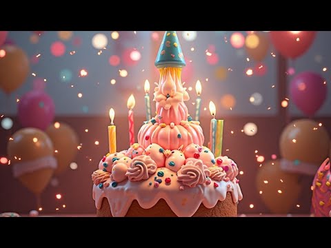 Happy birthday  with baby spa music #lullaby #birthdaycelebration #birthdaycake  #sleep #sleepmusic 