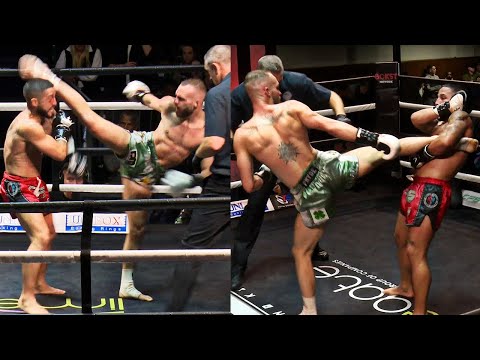 Daniel McGowan vs. Sandro Martin Full Muay Thai Fight | UK vs  Spain - CFS 10