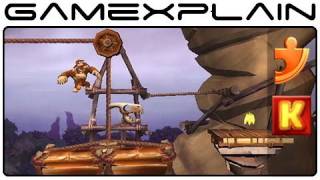 Donkey Kong Country Returns: Weighty Way 6-3 (Puzzle Pieces, KONG Letters Guide, Walkthrough)