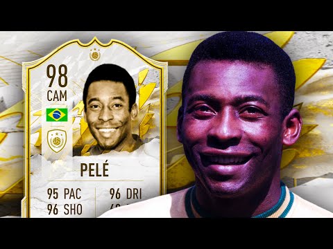 STUPIDLY GOOD! 🔥 98 PRIME PELE PLAYER REVIEW - FIFA 22 ULTIMATE TEAM
