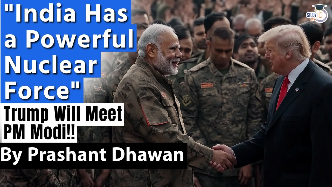 Trump's Viral Statement on PM Modi and India | India's NUCLEAR FORCE IS very Powerful