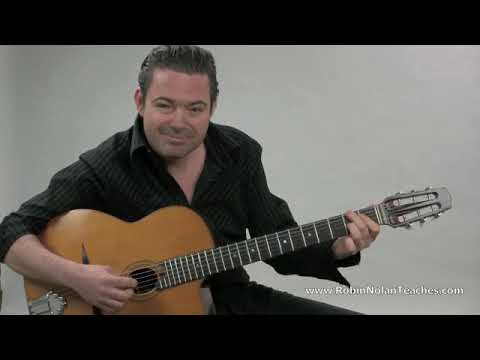 Nuages   The Chords - Robin Nolan Gypsy jazz guitar lesson