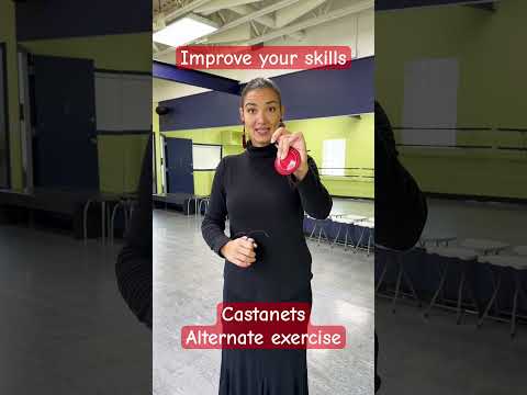 How to improve your castanets skills -Alternate exercise #clackers #castanets #flamenco