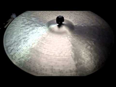 22 Rustico Senescent OH Ride, 2156g - Handcrafted cymbals by Craig Lauritsen