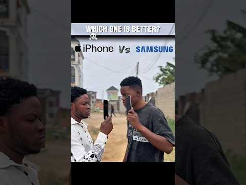 iPhone VS Samsung #shorts #samsunggalaxy #samsung #samsungs25ultra