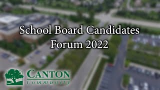 School Board Candidates Forum 2022