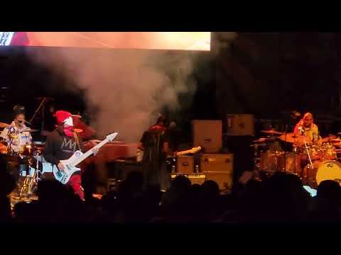 Eric Gales and Smoke Face ripping Bass....Bluesapalooza Mammoth Lakes 2022