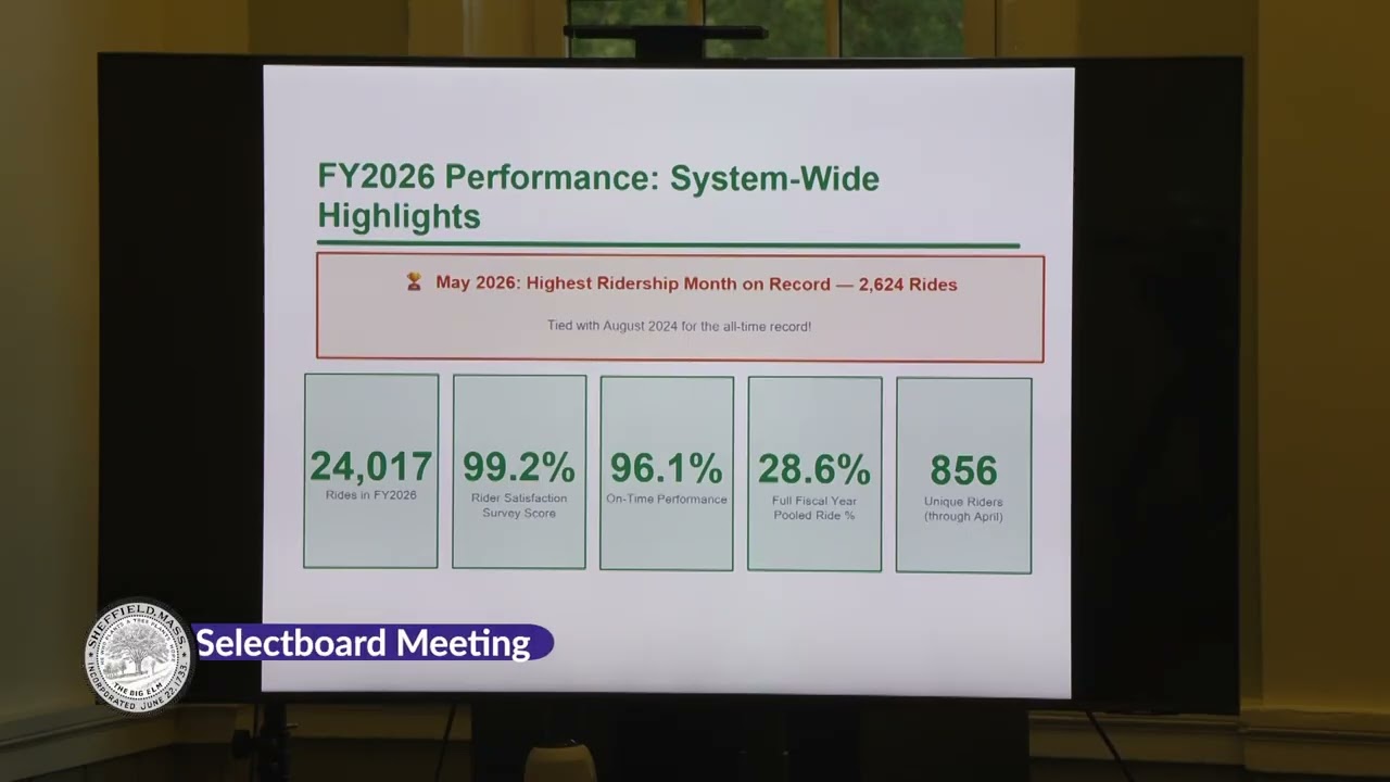 From the Select Board