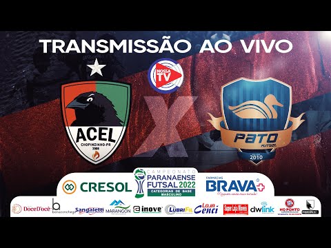 Campeonato Paranaense de Futsal - Sub 20 - 2022 - ACEL Chopinzinho Vs  Pato Futsal