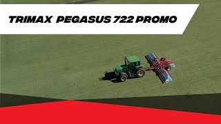 The NEW Trimax Pegasus 722 Wide Area Mower - Ideal for Sod/ Turf Farm Applications
