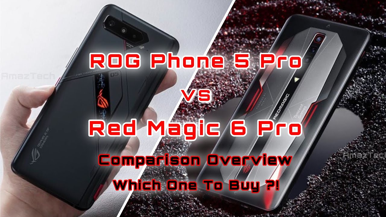 Red Magic 6 Pro vs ROG Phone 5 Pro ( Which One You Should Buy ?! ) Nubia vs Asus Republic of Gamers