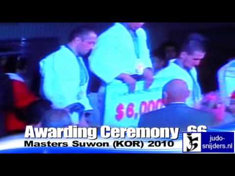 Judo 2010 Suwon: Medal Ceremony [-66kg].