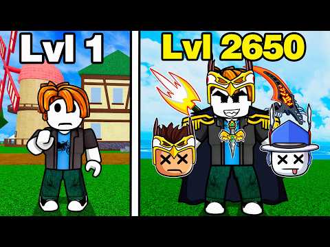 Blox Fruits Noob To Pro Defeating EVERY Raid Boss