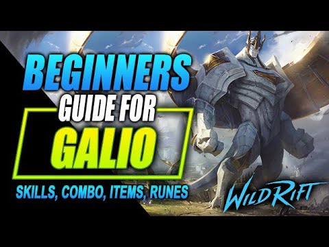 Galio Wild Rift Guide | Tutorial for Skill Combo, Builds and Gameplay