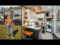 Family's Fully Renovated Toy Hauler Rv - Full Time Travel