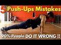 5 Common Push-Ups Mistakes | How to do Push-ups Properly for Beginners