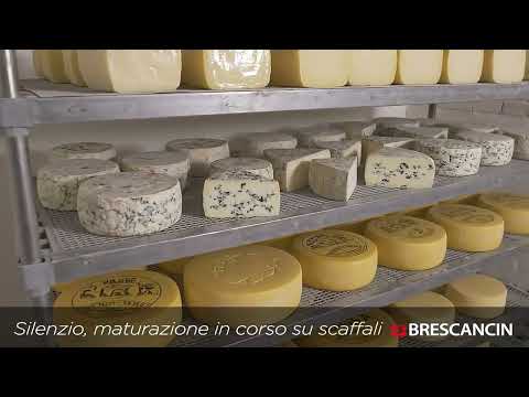 Scaffali per la stagionatura dei formaggi