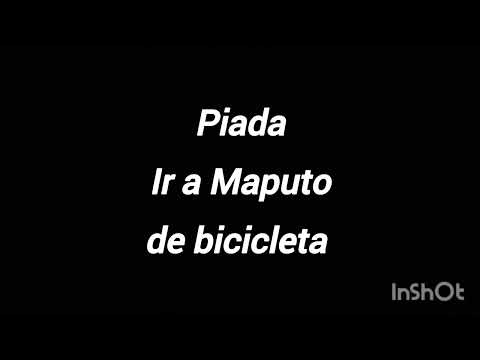 Narciso piada ir a Maputo de bicicleta 