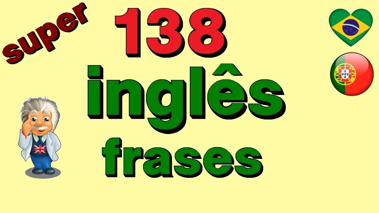 ✅ Aprenda 138 frases úteis em inglês para principiantes!