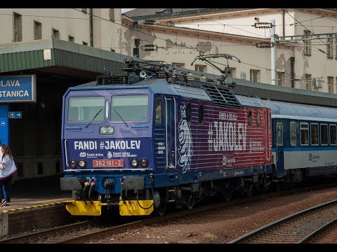 Hokejové vlaky v Bratislave (11. a 17.5.)