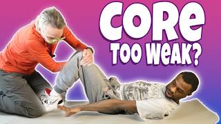 Weak Core? Athetosis? Try This Side Bend Exercise👨🏾🦱💙 | Athetoid Cerebral Palsy PT #13