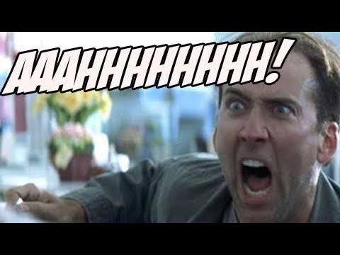 Nicolas Cage is ANGRY!