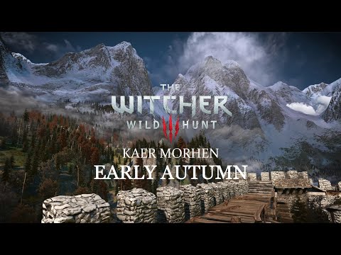 Witcher 3 - Kaer Morhen - Early Autumn - Relaxing Music & Ambience