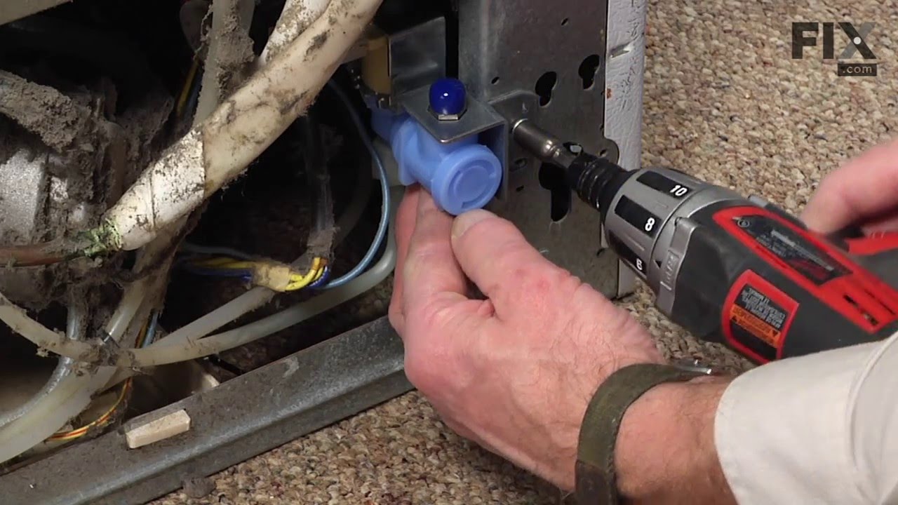 Replacing the Single Solenoid Water Valve