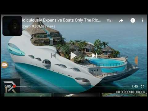 The most expensive yachts